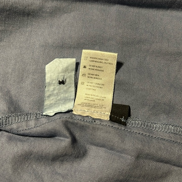 John Elliot - Men’s Camp Shirt - Blue - Size 1 - Picture 11 of 15